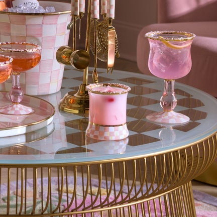 Rosy Check Shot Glass