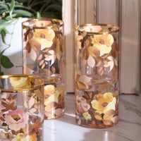 Wild Rose Highball Glass, Set of 4