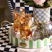 Wild Rose Highball Glass, Set of 4