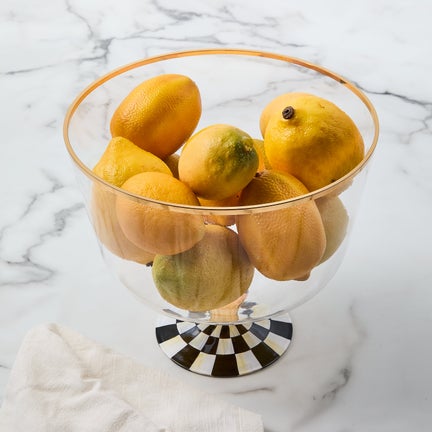 Courtly Check Glass Trifle