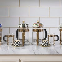 Glass Coffee Cup, Set of 2
