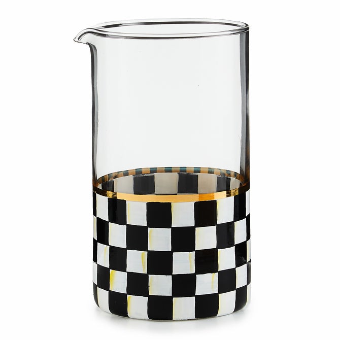 Courtly Check Mixing Glass image number 0