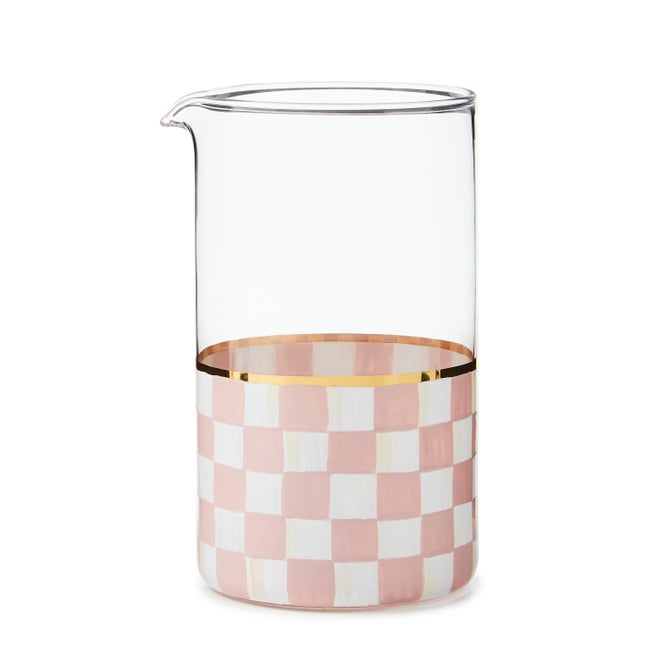 Rosy Check Mixing Glass image number 0