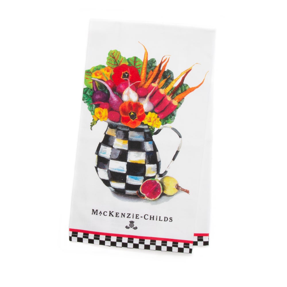 Vegetable Bouquet Dish Towel mackenzie-childs Panama imagen 1
