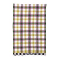 Tartan Check Assorted Woven Dish Towels, Set of 3