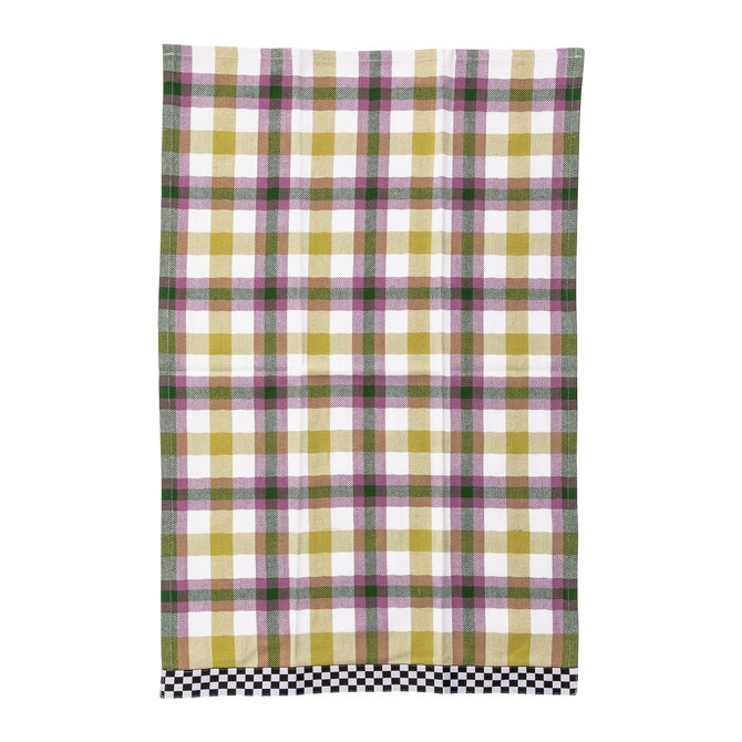 Tartan Check Assorted Woven Dish Towels, Set of 3 image number 4