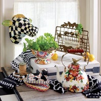 Black & White Zig Zag Dish Towels, Set of 3