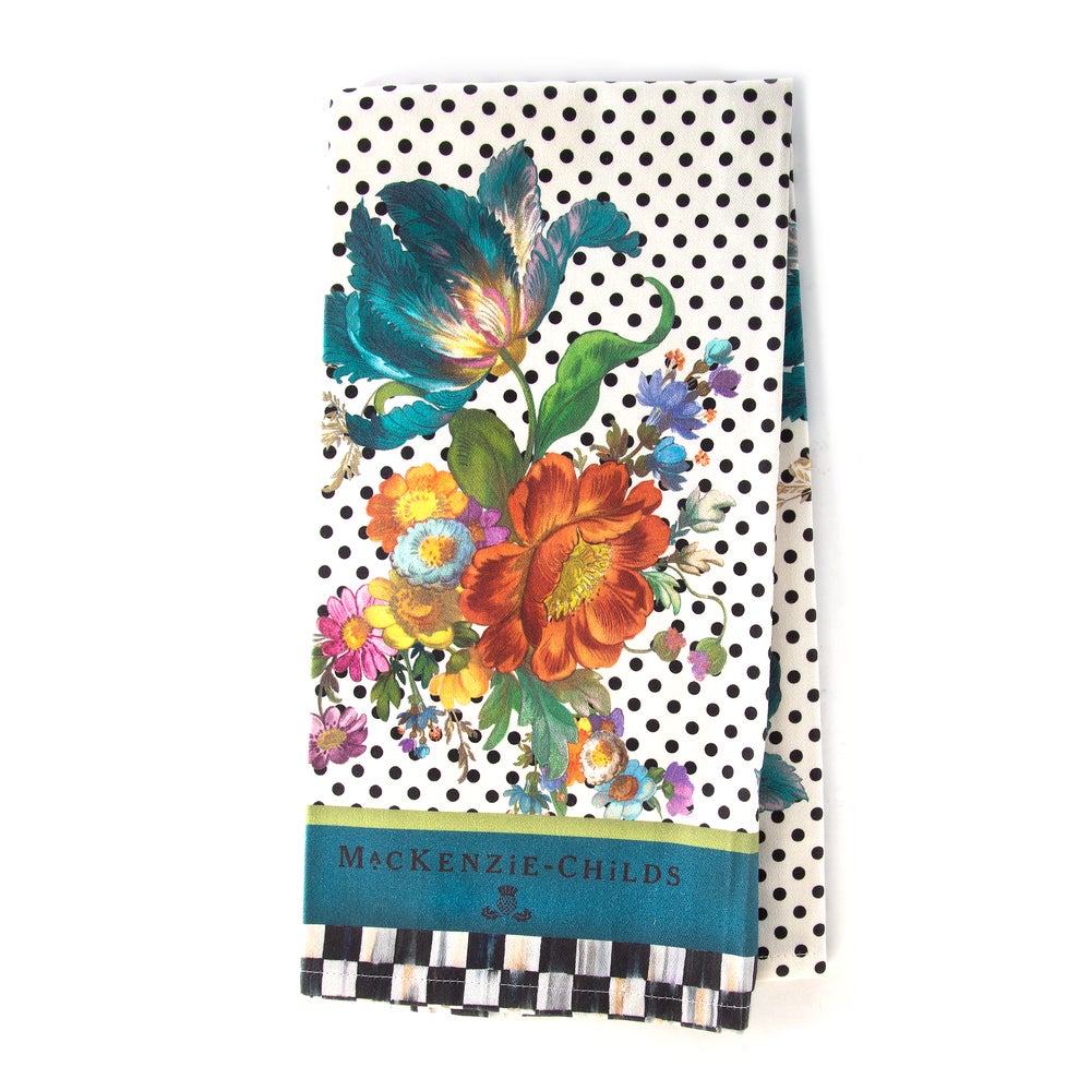 Flower Market Dish Towel mackenzie-childs Panama imagen 1