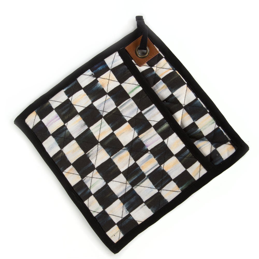 Check Potholder - Courtly Check mackenzie-childs Panama imagen 1