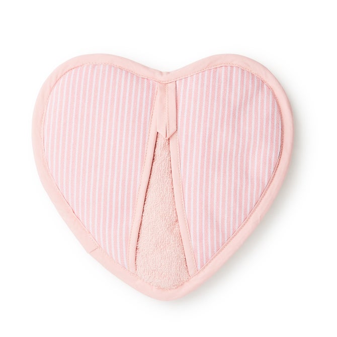 Rosy Check Heart Potholder image number 2