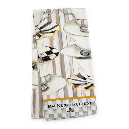 Tea Cups Dish Towel