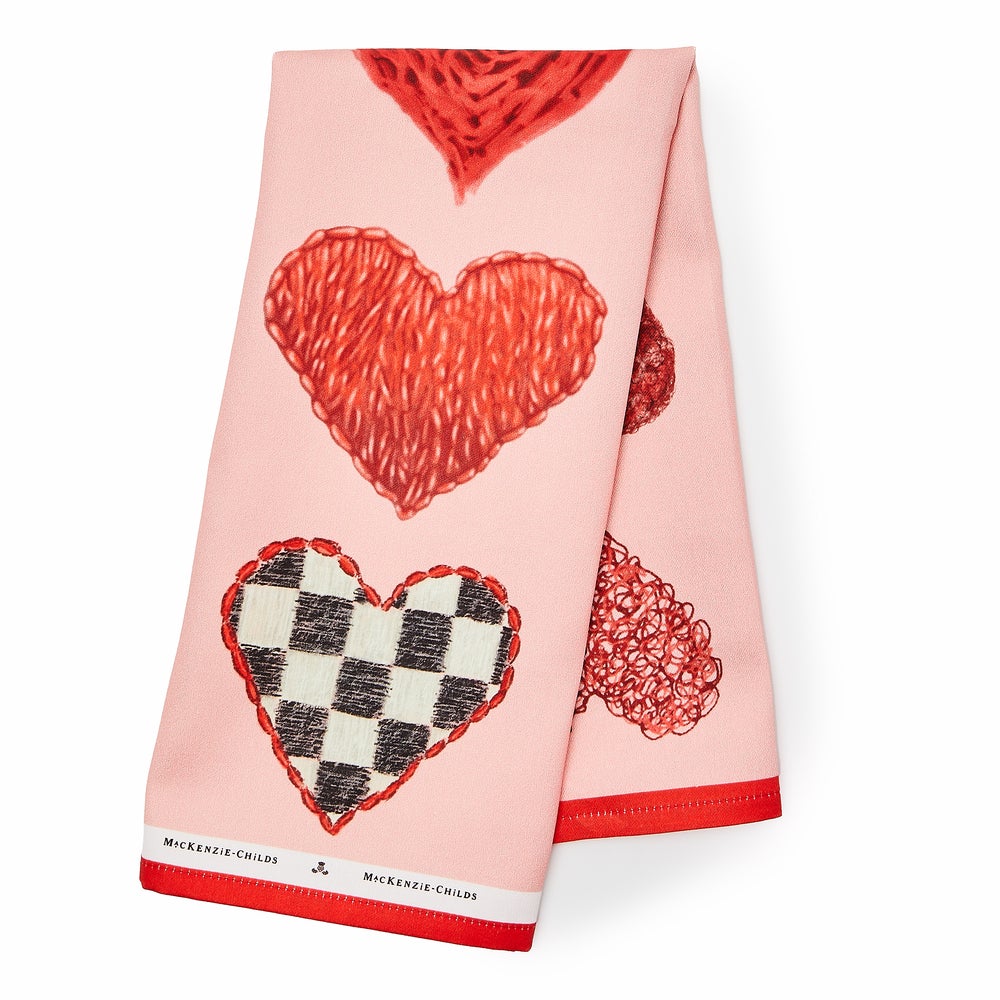 Heart Dish Towel mackenzie-childs Panama imagen 1