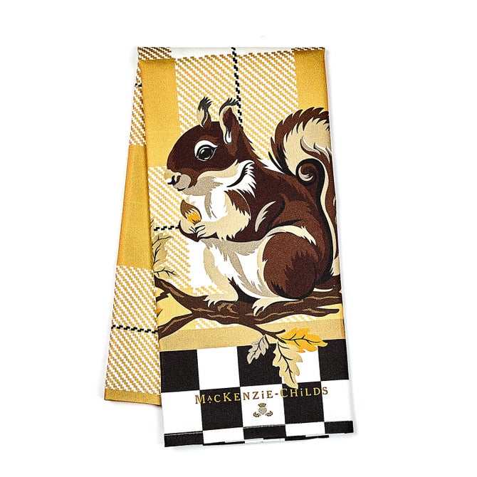 Squirrel Dish Towel image number 1
