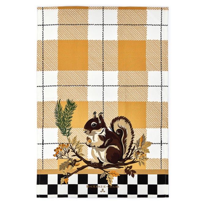 Squirrel Dish Towel image number 0