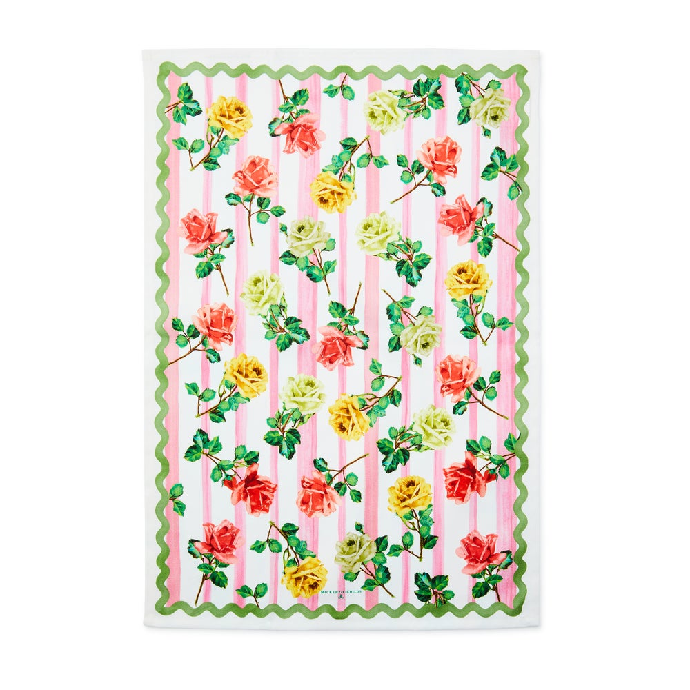 Garden Gala Dish Towel mackenzie-childs Panama imagen 1