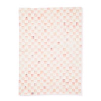 Rosy Check Dish Towel