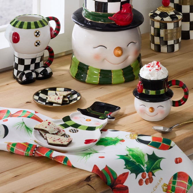 Deck the Halls Dish Towel image number 1