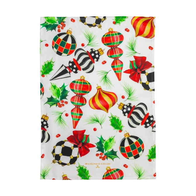 Deck the Halls Dish Towel image number 0