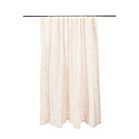 Rosy Check Shower Curtain