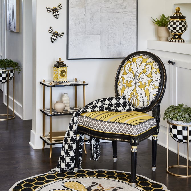 Black & Ivory Houndstooth Throw image number 4