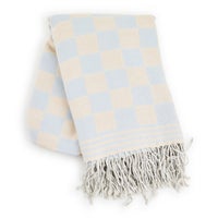 Gray Malin Ski Holiday Check Throw
