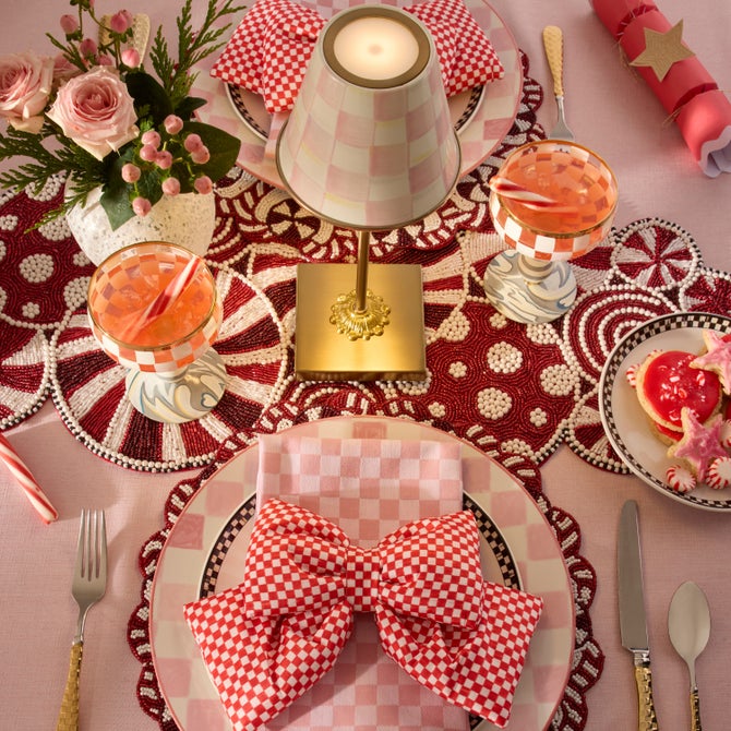 Peppermint Beaded Runner image number 1