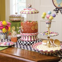 Courtly Check & Stripe Table Runner