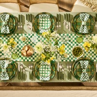 Emerald Check Table Runner