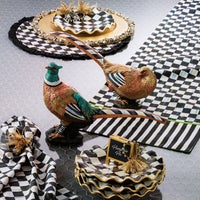 Courtly Check Round Placemat