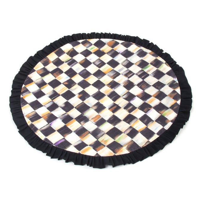 Courtly Check Round Placemat image number 0