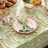 Green Check Napkin, Set of 4