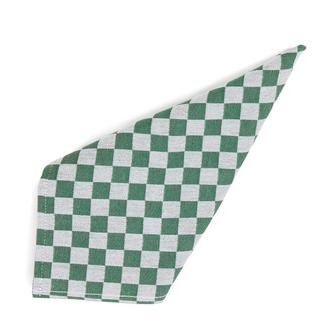 Dark Green Check Napkin, Set of 4 image number 0