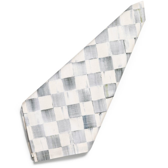 Sterling Check Napkin image number 0