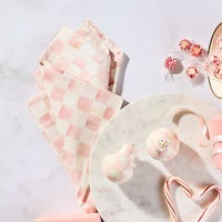 Rosy Check Napkin