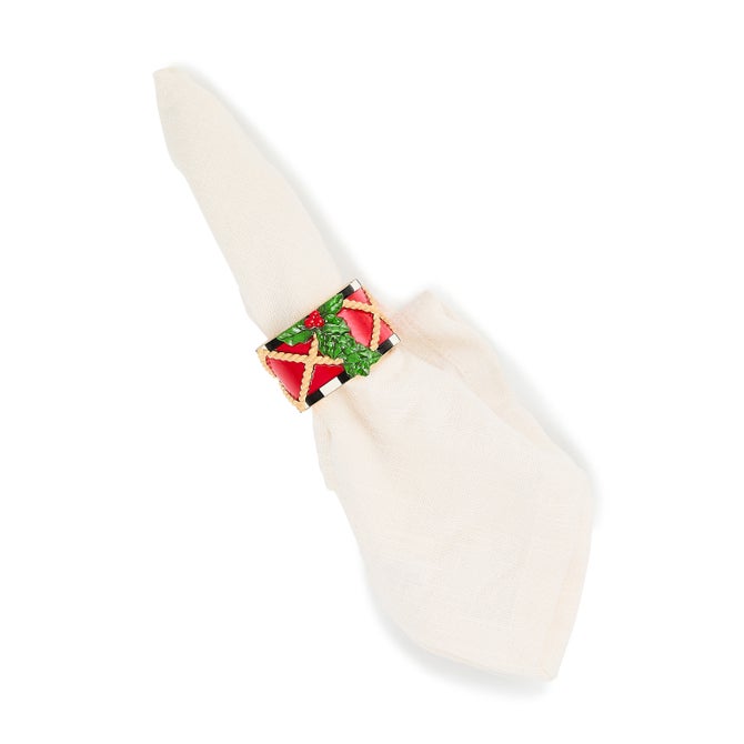 Toyland Drum Napkin Rings, Set of 4 image number 2