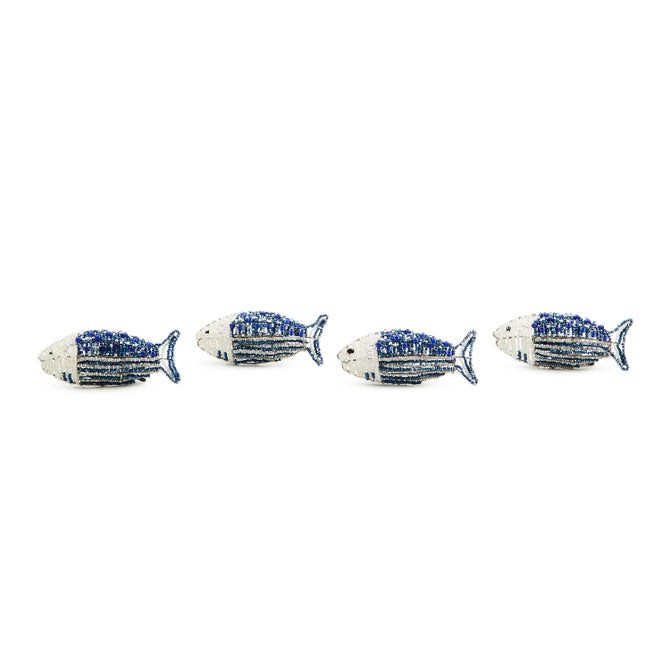 Go Fish Napkin Rings, Set of 4 image number 2
