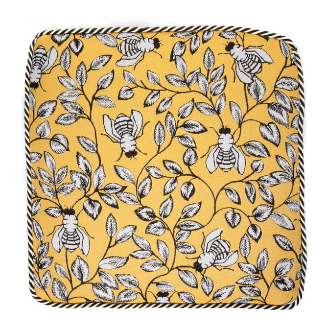 Courtyard Outdoor Wing Chair Cushion - Queen Bee image number 1