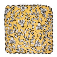 Courtyard Outdoor Wing Chair Cushion - Queen Bee