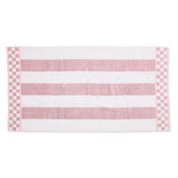 Rosy Stripe Bath Towel