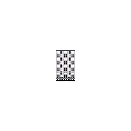 Micro Check Black & White Hand Towel