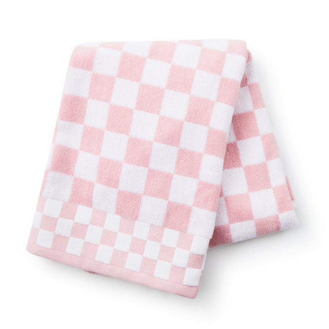 Rosy Check Towel image number 1