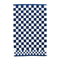 Navy Check Hand Towel