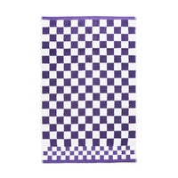 Plum Check Hand Towel