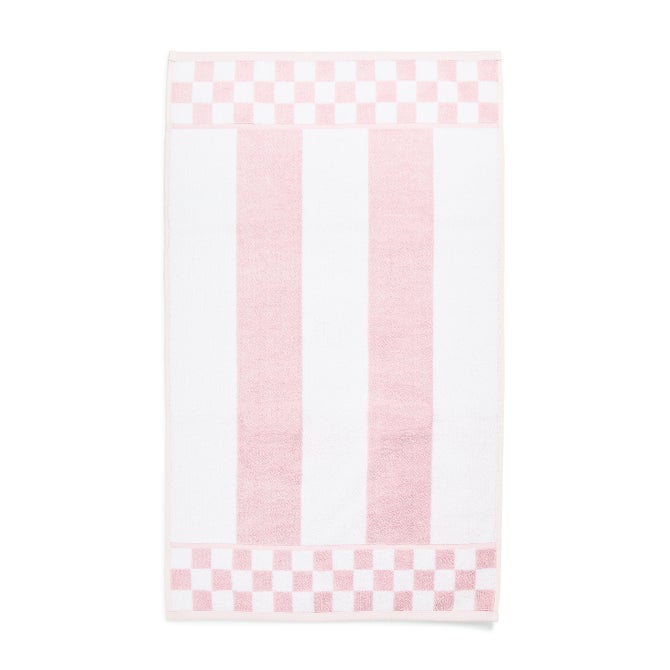 Rosy Stripe Hand Towel image number 1