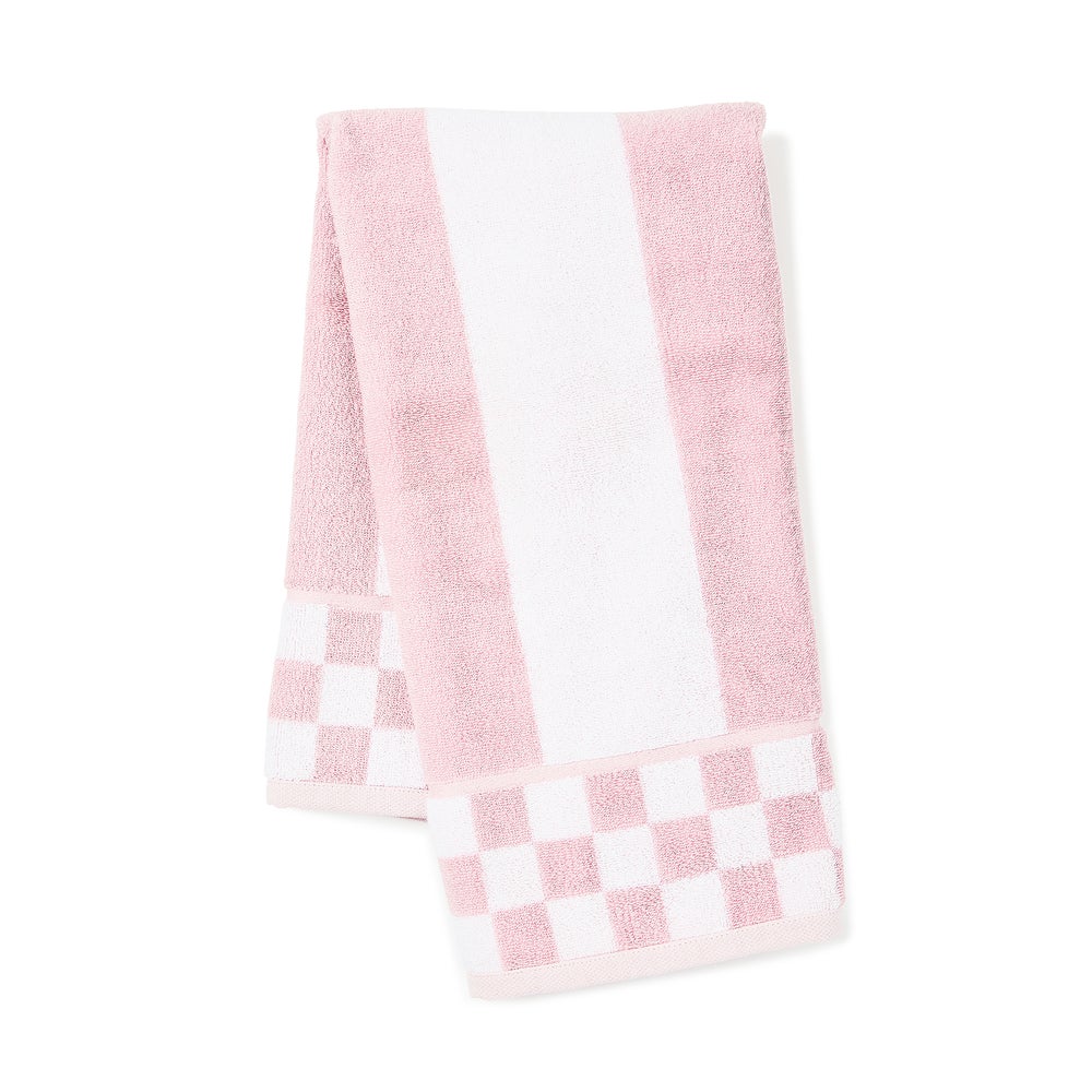 Rosy Stripe Hand Towel mackenzie-childs Panama imagen 1