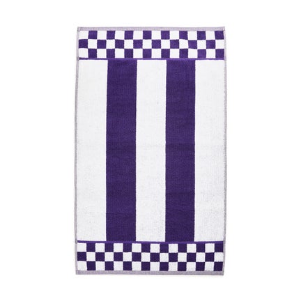 Plum Stripe Hand Towel