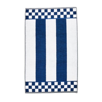Navy Stripe Hand Towel