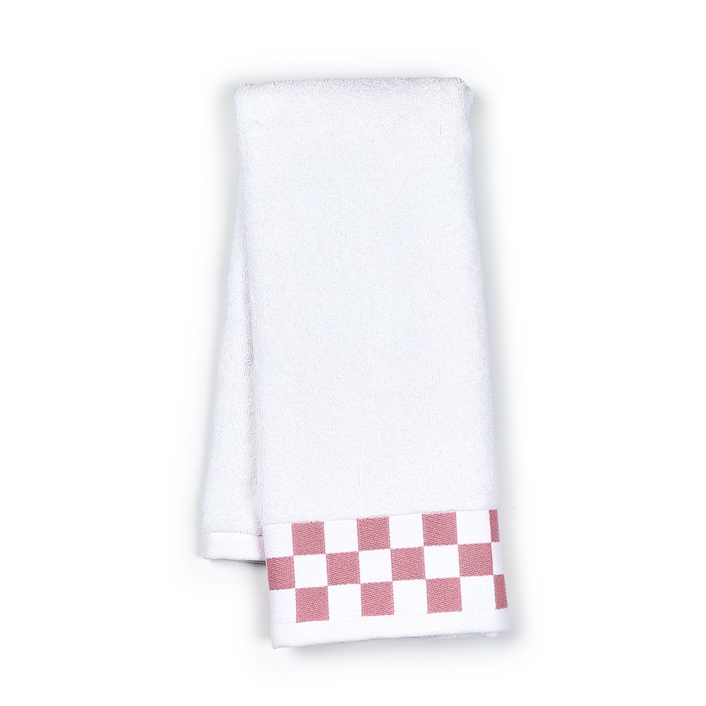 Hand Towel with Rose Check Border mackenzie-childs Panama imagen 1