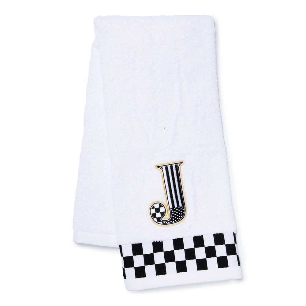 Monogram Hand Towel - J mackenzie-childs Panama imagen 1
