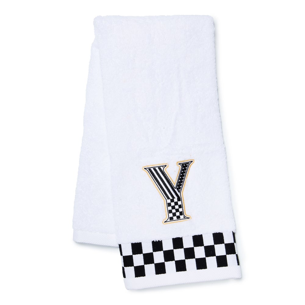 Monogram Hand Towel - Y mackenzie-childs Panama imagen 1